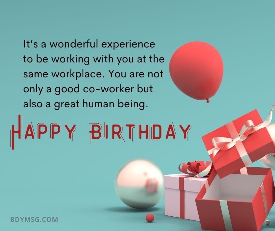 Descobrir 64+ imagem happy birthday message for coworker - br ...