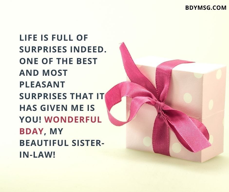 Birthday Wishes For Sister in Law
