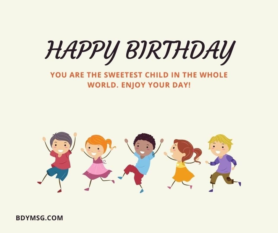 Birthday wishes for kids