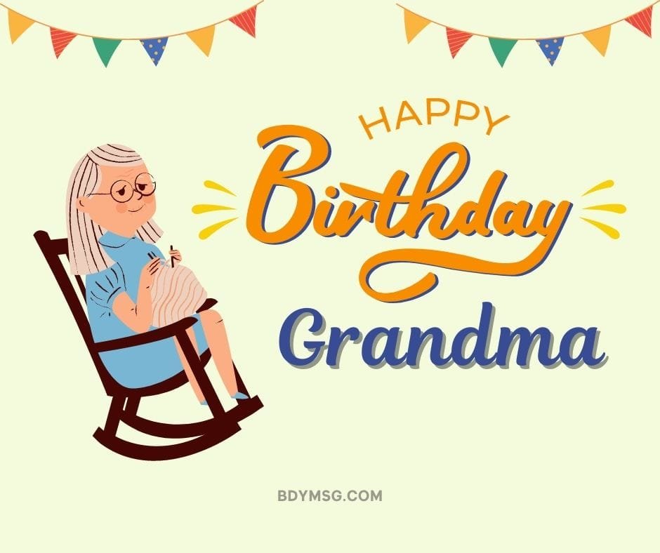 Happy Birthday Wishes for Grandma
