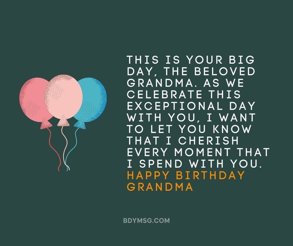 Happy Birthday Wishes for Grandma