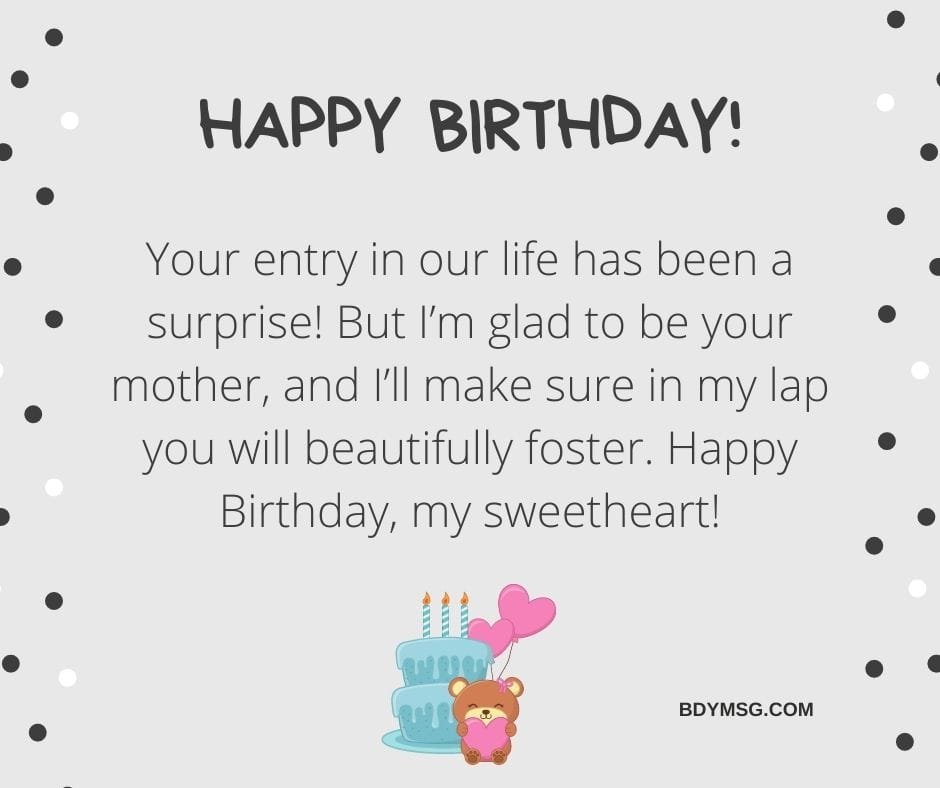 Happy Birthday Wishes For Baby Boy