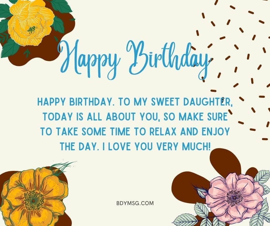 Birthday Wishes for Daughter