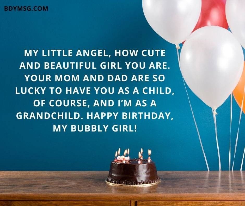 Birthday Wishes for Granddaughter from Grandma