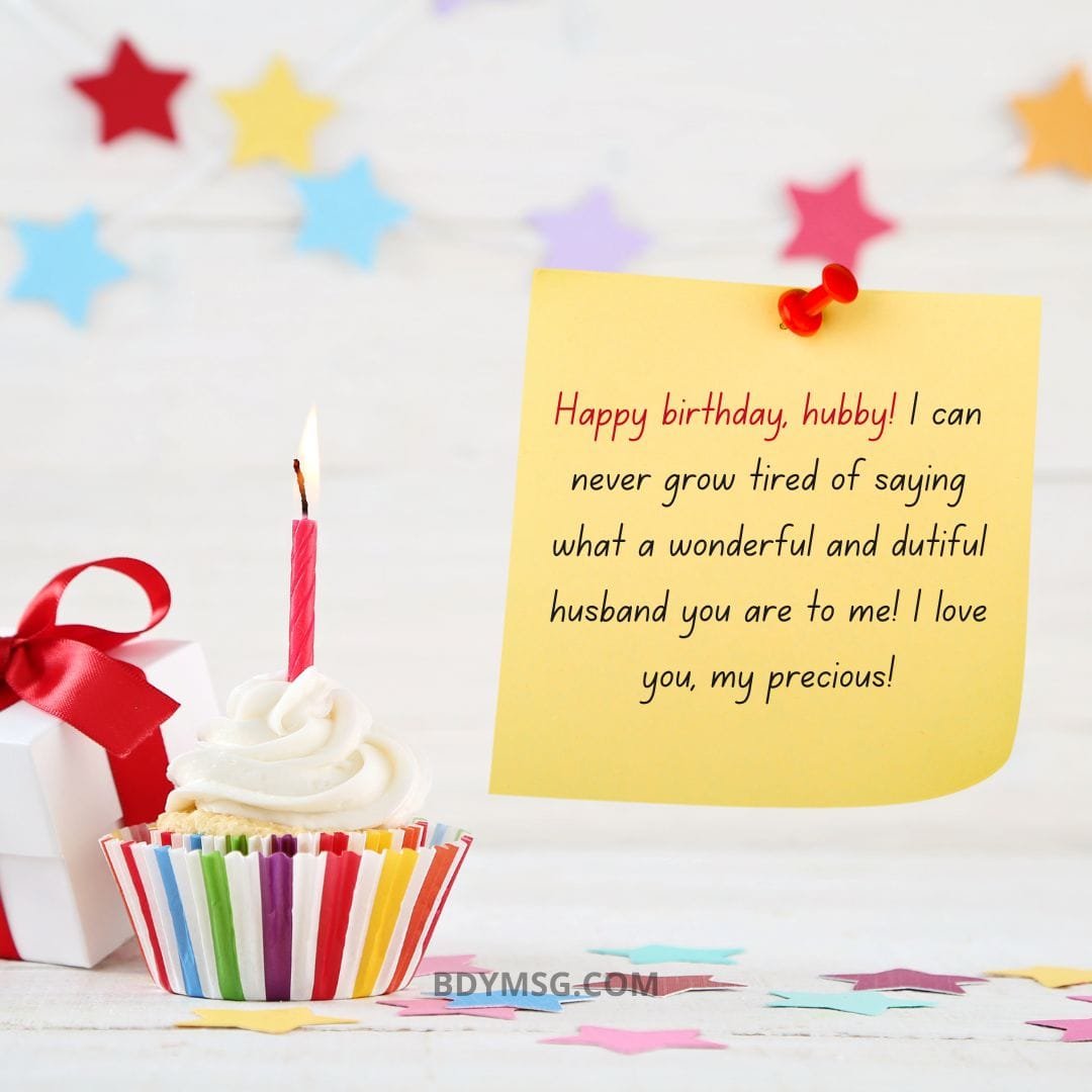 110 Long Distance Birthday Wishes for Husband - BDYMSG