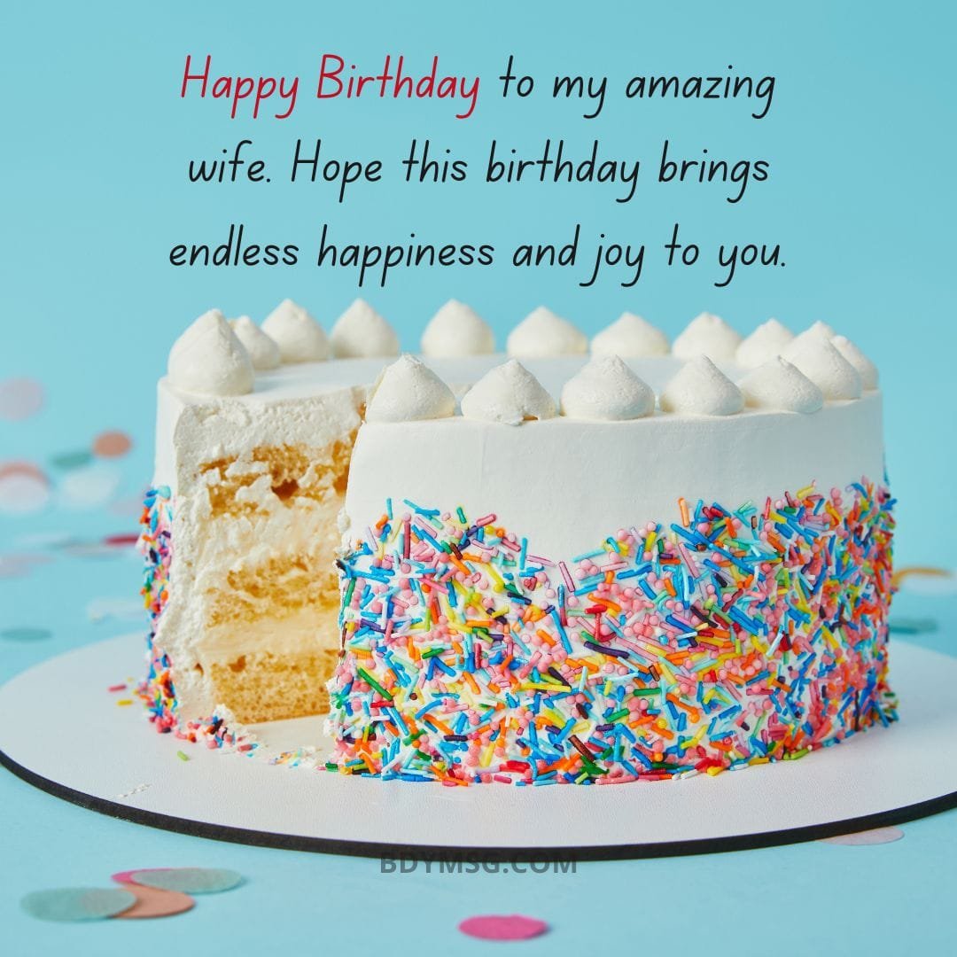 50 Long Distance Birthday Wishes for Wife - BDYMSG