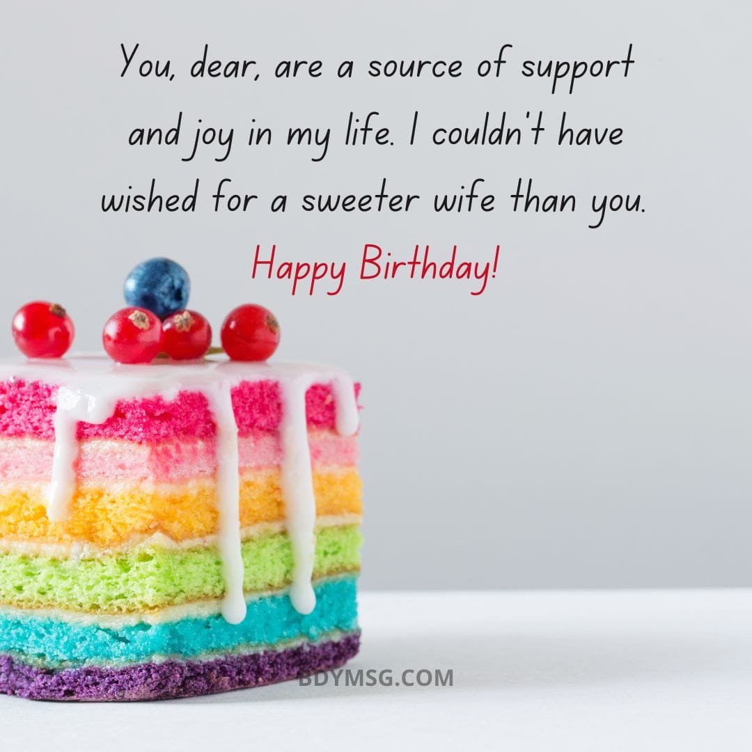 50 Long Distance Birthday Wishes for Wife - BDYMSG