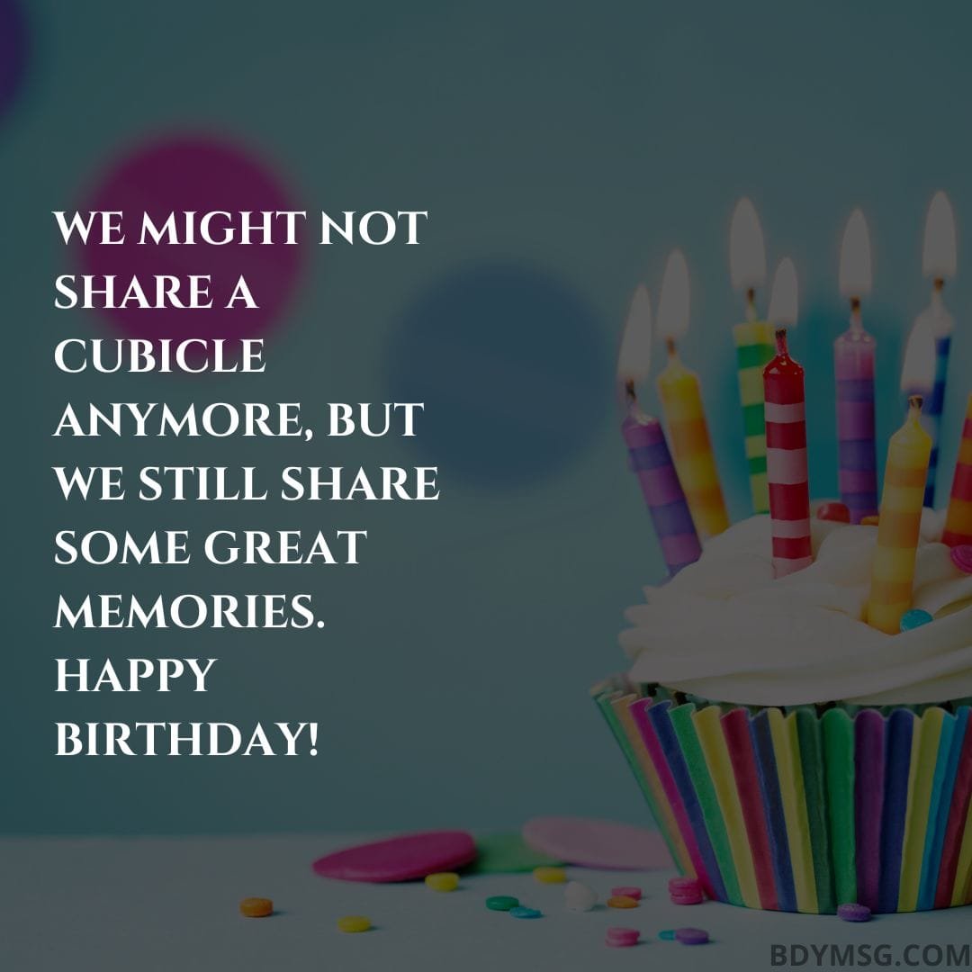 Birthday Wishes for Ex colleague